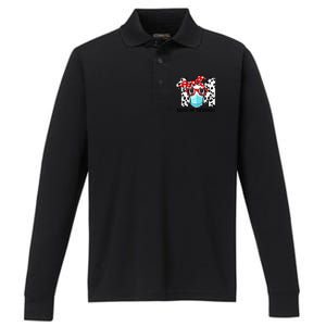 101 Days Of School Dalmatian Dog Face Mask 100th Day School Gift Performance Long Sleeve Polo