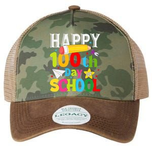 100th Day Of School Teachers Costume 100 Days Students Legacy Tie Dye Trucker Hat