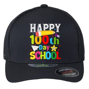 100th Day Of School Teachers Costume 100 Days Students Flexfit Unipanel Trucker Cap