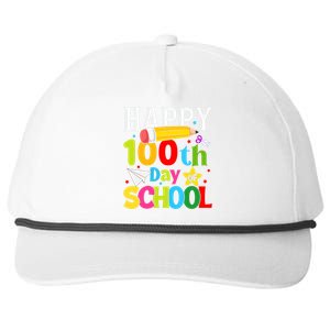 100th Day Of School Teachers Costume 100 Days Students Snapback Five-Panel Rope Hat