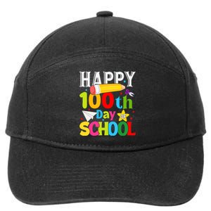 100th Day Of School Teachers Costume 100 Days Students 7-Panel Snapback Hat