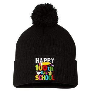 100th Day Of School Teachers Costume 100 Days Students Pom Pom 12in Knit Beanie