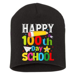 100th Day Of School Teachers Costume 100 Days Students Short Acrylic Beanie