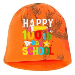 100th Day Of School Teachers Costume 100 Days Students Kati - Camo Knit Beanie