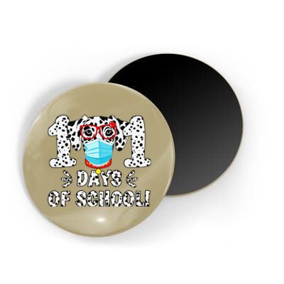 101 Days Of School Dalmatian Dog Face Mask 100th Day School Magnet