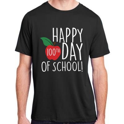 100 Days Of School Adult ChromaSoft Performance T-Shirt