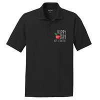 100 Days Of School PosiCharge RacerMesh Polo