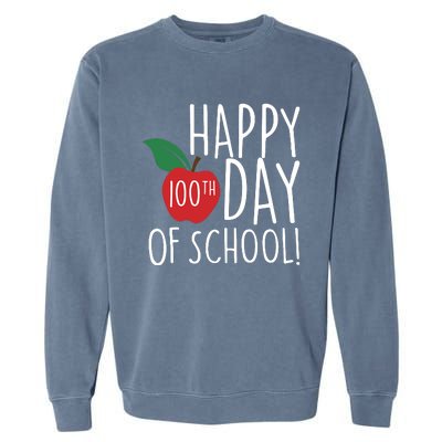 100 Days Of School Garment-Dyed Sweatshirt