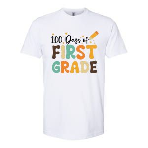 100 Days Of First Grade 100th Day Of School Back To School Softstyle CVC T-Shirt