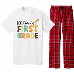 100 Days Of First Grade 100th Day Of School Back To School Pajama Set