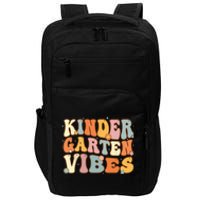 1st Day of School Kindergarten Vibes Student Teacher Impact Tech Backpack