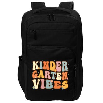 1st Day of School Kindergarten Vibes Student Teacher Impact Tech Backpack