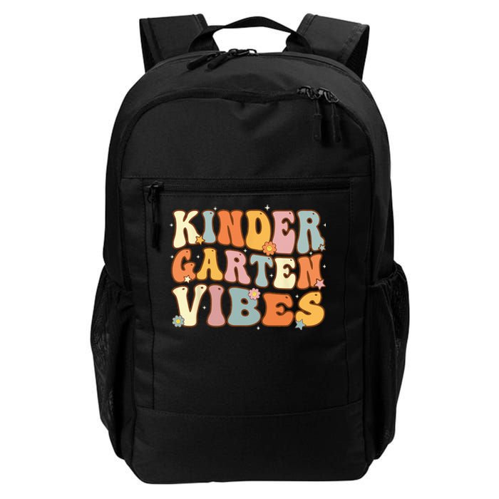 1st Day of School Kindergarten Vibes Student Teacher Daily Commute Backpack