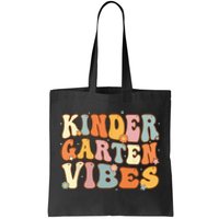 1st Day of School Kindergarten Vibes Student Teacher Tote Bag