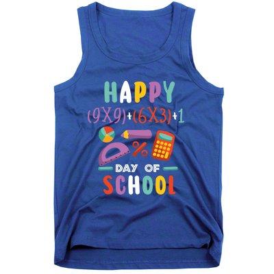 100 Days Or Math Formula 100 Days Of School Gift Tank Top