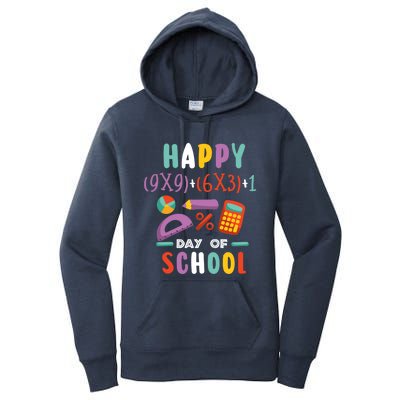 100 Days Or Math Formula 100 Days Of School Gift Women's Pullover Hoodie