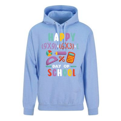 100 Days Or Math Formula 100 Days Of School Gift Unisex Surf Hoodie