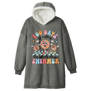 100 Days Of Making Whole Class Shimmer 100 Days Of School Hooded Wearable Blanket