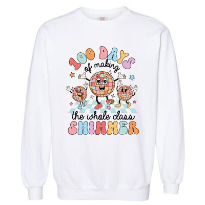 100 Days Of Making Whole Class Shimmer 100 Days Of School Garment-Dyed Sweatshirt