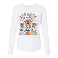 100 Days Of Making Whole Class Shimmer 100 Days Of School Womens Cotton Relaxed Long Sleeve T-Shirt