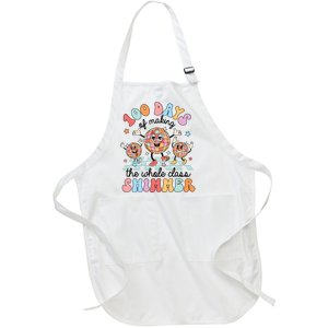 100 Days Of Making Whole Class Shimmer 100 Days Of School Full-Length Apron With Pockets