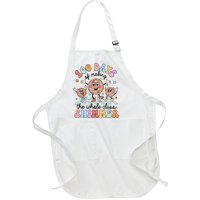 100 Days Of Making Whole Class Shimmer 100 Days Of School Full-Length Apron With Pockets