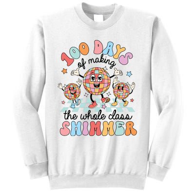 100 Days Of Making Whole Class Shimmer 100 Days Of School Sweatshirt