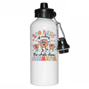 100 Days Of Making Whole Class Shimmer 100 Days Of School Aluminum Water Bottle