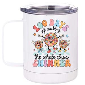 100 Days Of Making Whole Class Shimmer 100 Days Of School 12 oz Stainless Steel Tumbler Cup