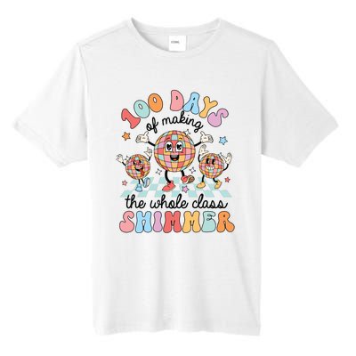 100 Days Of Making Whole Class Shimmer 100 Days Of School Tall Fusion ChromaSoft Performance T-Shirt