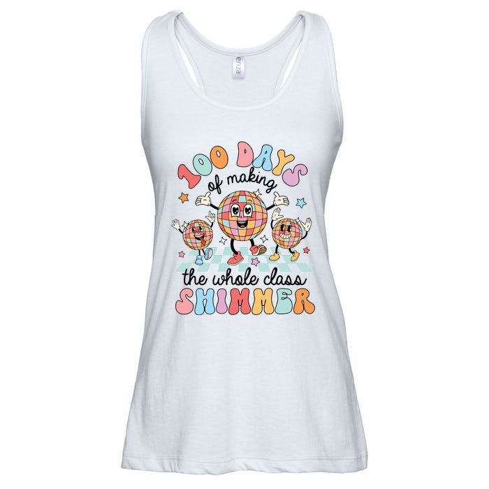 100 Days Of Making Whole Class Shimmer 100 Days Of School Ladies Essential Flowy Tank