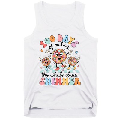 100 Days Of Making Whole Class Shimmer 100 Days Of School Tank Top