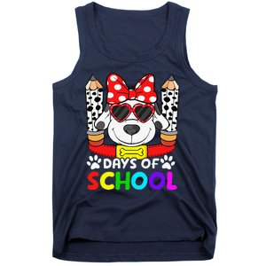 101 Days Of School Teacher Student 100 Days Smarter Tank Top