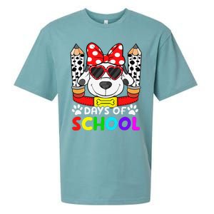 101 Days Of School Teacher Student 100 Days Smarter Sueded Cloud Jersey T-Shirt