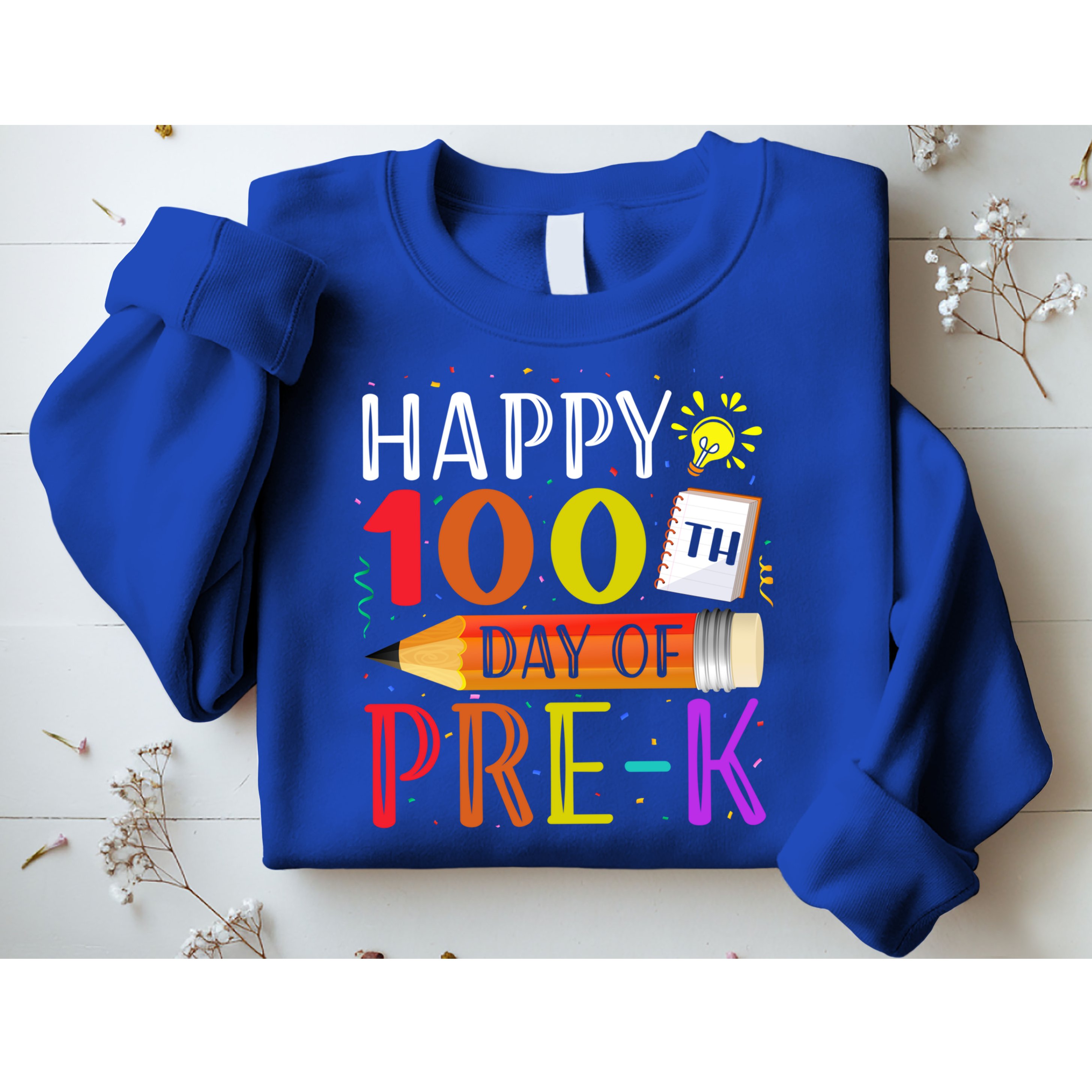 100 Days Of School Teacher Student 100th Day Pregiftk Gift Sweatshirt