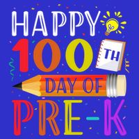 100 Days Of School Teacher Student 100th Day Pregiftk Gift Women's V-Neck T-Shirt