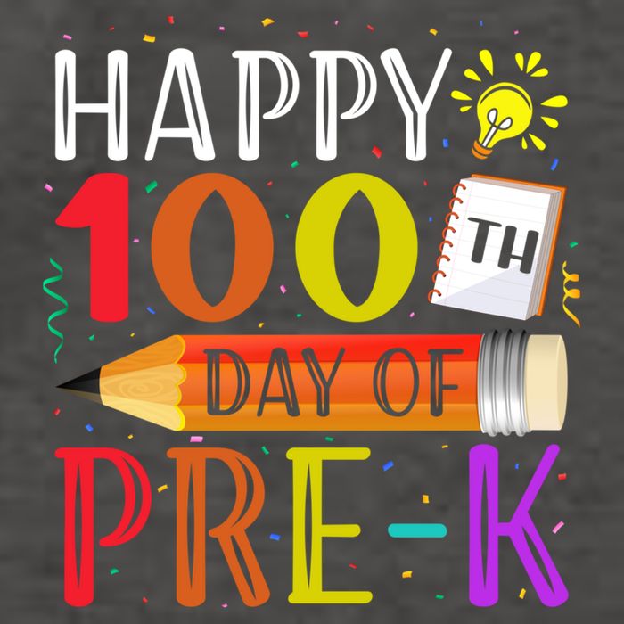 100 Days Of School Teacher Student 100th Day Pregiftk Gift Vector Backpack