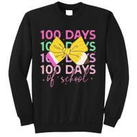 100 Days Of School Costume 100 Days Of School Girl Gift Sweatshirt