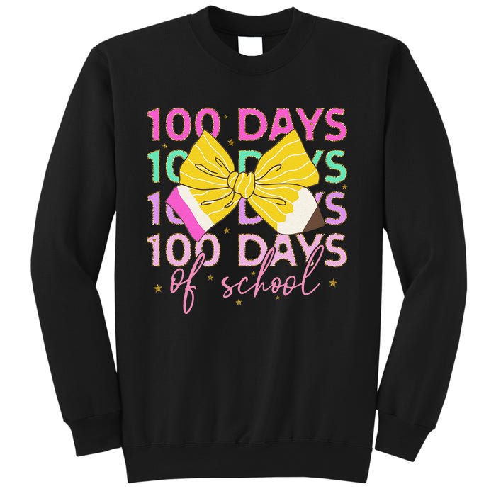 100 Days Of School Costume 100 Days Of School Girl Gift Sweatshirt