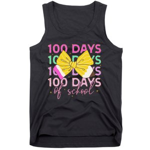 100 Days Of School Costume 100 Days Of School Girl Gift Tank Top