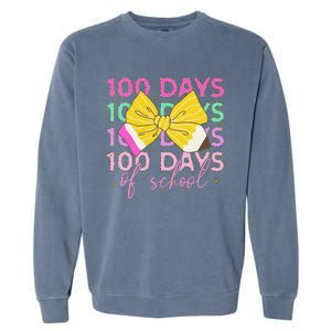 100 Days Of School Costume 100 Days Of School Girl Gift Garment-Dyed Sweatshirt