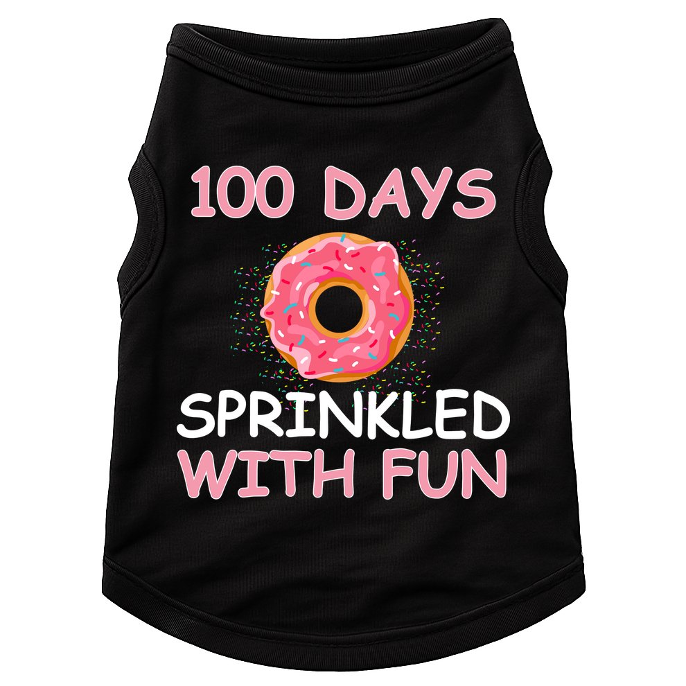 100th Day Of School Doggie Tank