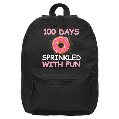 100th Day Of School 16 in Basic Backpack