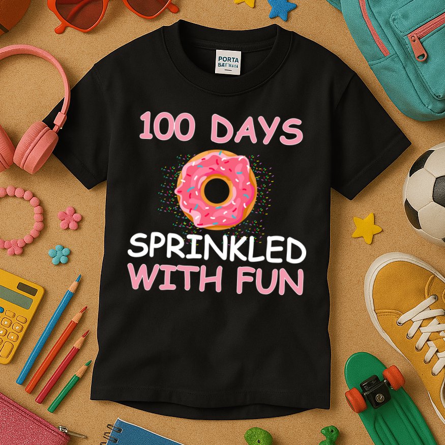100th Day Of School Kids T-Shirt