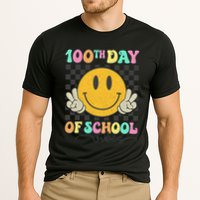 100th Day Of School Vibes Smiley Face Fun Design Performance Shirt
