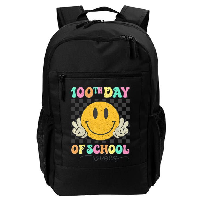 100th Day Of School Vibes Smiley Face Fun Design Backpack