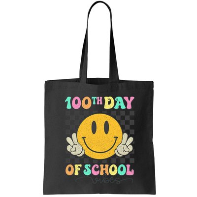 100th Day Of School Vibes Smiley Face Fun Design Bag