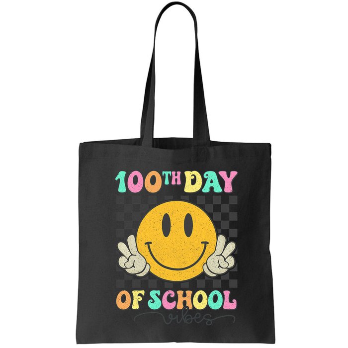 100th Day Of School Vibes Smiley Face Fun Design Bag