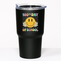 100th Day Of School Vibes Smiley Face Fun Design Tumbler