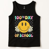 100th Day Of School Vibes Smiley Face Fun Design Tank Top